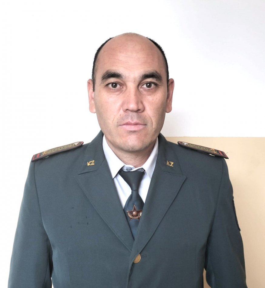 Алғашқы әскери және технологиялық дайындық пәні оқытушысы-Хадиметов Р
